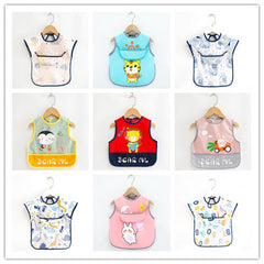 Waterproof Kids Apron for Painting and Eating