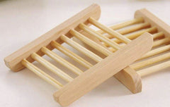 Bamboo Bath Accessories Bundle (6 PC - Brush, Comb, Loofah, Tray, Toothbrush & Facial Brush)