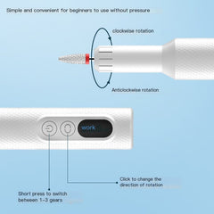 Electric Nail Drill Manicure Filer and Polish Kit