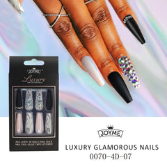 Nail Stickers with Drill Long Ladder Finished Product