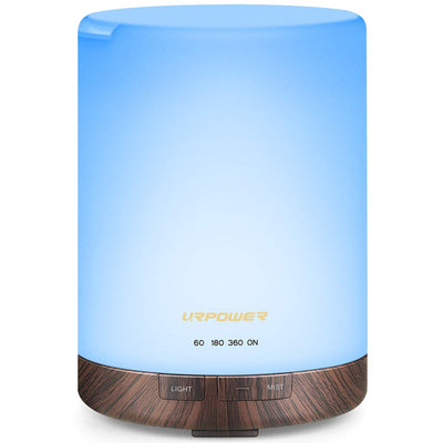 300ml Aroma Essential Oil Diffuser Night Light Ultrasonic