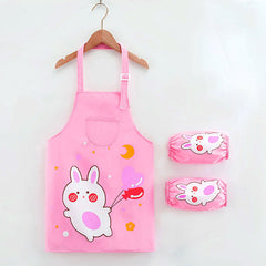Waterproof Kids Apron for Painting and Eating