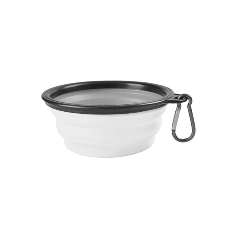 Collapsible Silicone Dog Bowl for Pets (Good for Travel)