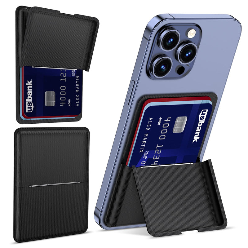 MagSafe Wallet Adjustable Wallet Stand for Apple iPhone 15/14/13/12 Series