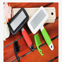 Pet Massage Steel Needle Comb Handle (Best Seller)