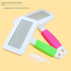 Pet Massage Steel Needle Comb Handle (Best Seller)