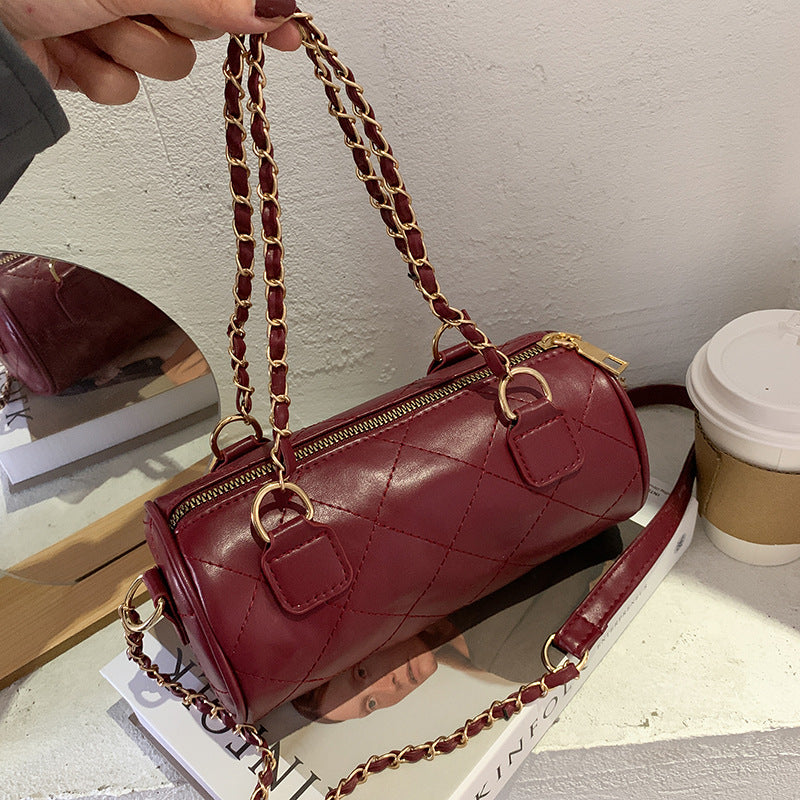 Fashion Women's Handbag (Barrel Bag)