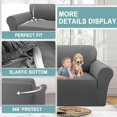 Waterproof American Style Non-Slip Sofa Cover Set