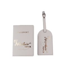 2022 Travel Set with Passport Holder and Luggage Tag