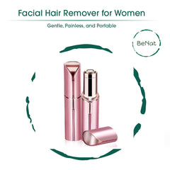 The Effortless Beauty Kit (Facial Hair Remover, Eyebrow Trimmer & Electric Eye Lash Curler)