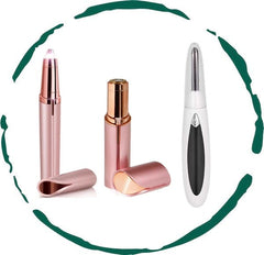 The Effortless Beauty Kit (Facial Hair Remover, Eyebrow Trimmer & Electric Eye Lash Curler)