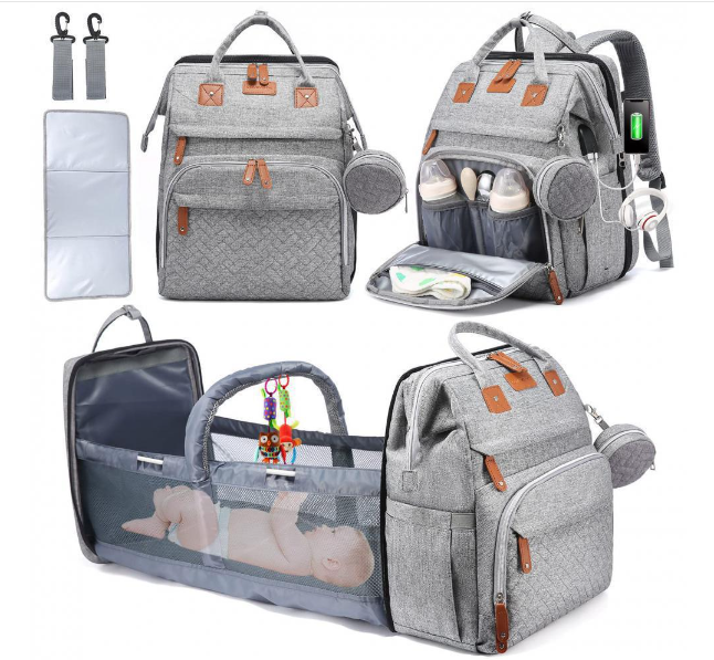 Mother and Baby Backpack with Bed (One Piece)