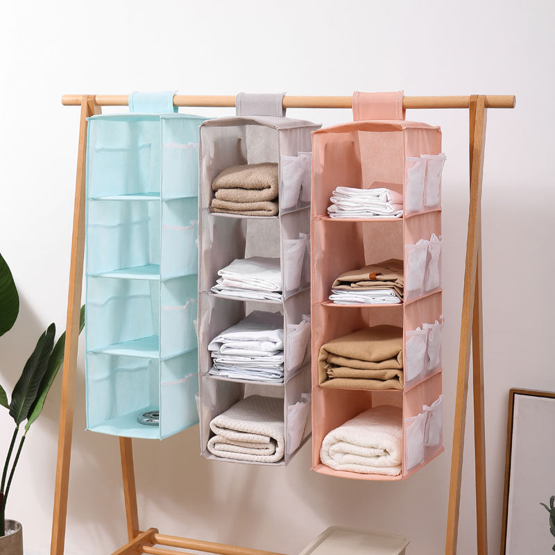 Multi-Functional Hanging Storage Bag for Clothing
