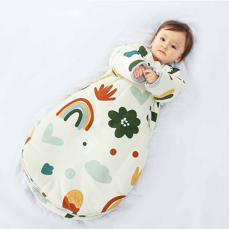 Children's Thickened Velvet Anti-Kick Quilt ( Sleeping Bag)