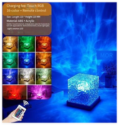 Aurora Lamp - Creative Rotating Wave Night Light