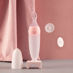 Silicone Suction Spoon Feeder for Rice Cereal