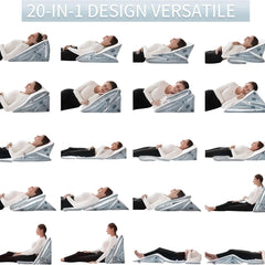 20-in-1 Wedge Pillow for Post-Surgery Relief