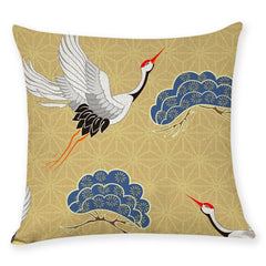 Japanese Style Cotton Linen Pillows