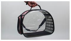 Transparent Pet Backpack for Cats and Dogs