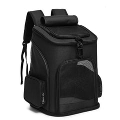 Portable Expandable Pet Backpack for Cats and Dogs