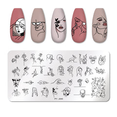 Stainless Steel Manicure Printing Plate