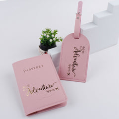 2022 Travel Set with Passport Holder and Luggage Tag