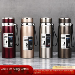 Stainless Steel Insulated Tea Cup 1000ml for Outdoors