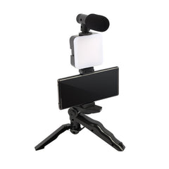 Multifunctional Selfie Stick Light with Microphone