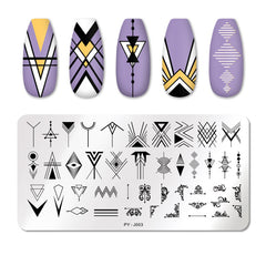 Stainless Steel Manicure Printing Plate