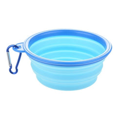 Collapsible Silicone Dog Bowl for Pets (Good for Travel)