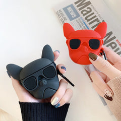 Cute Bulldog Headphone Case Cover