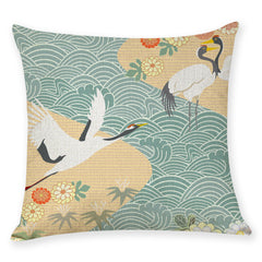 Japanese Style Cotton Linen Pillows