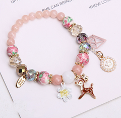 Natural Stone Pearl  Bead Bracelet