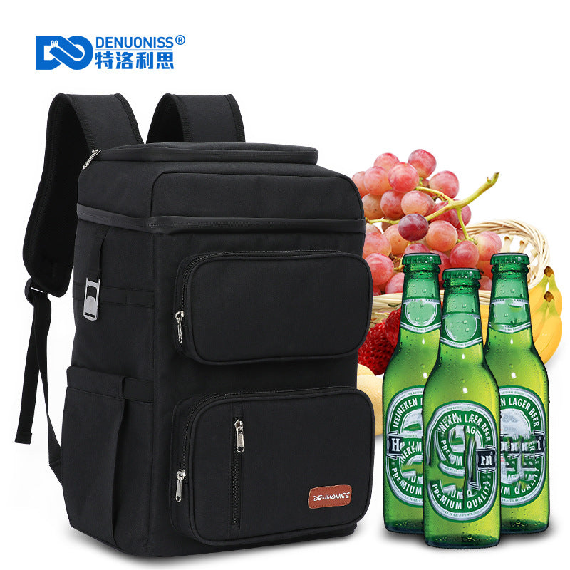 New Double-Layer Insulated Backpack for Outdoor Use