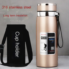 Stainless Steel Insulated Tea Cup 1000ml for Outdoors