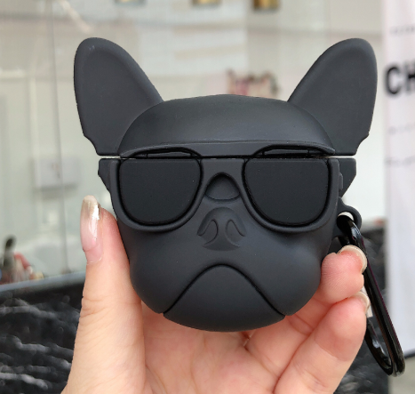 Cute Bulldog Headphone Case Cover