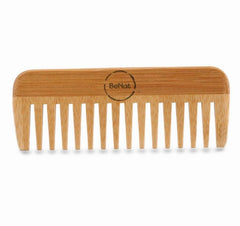 Bamboo Bath Accessories Bundle (6 PC - Brush, Comb, Loofah, Tray, Toothbrush & Facial Brush)
