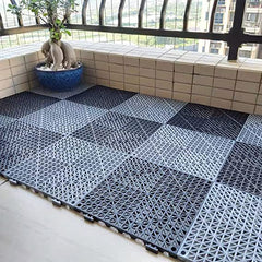 Thick Hollow Non-Slip Bath Mat for Pool and Bathroom