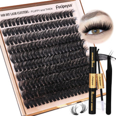 Eyelash Extension Kit 200pcs 80D Mink Fur