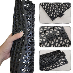 Thick Hollow Non-Slip Bath Mat for Pool and Bathroom