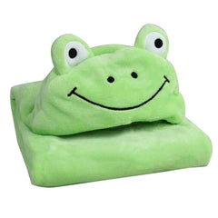Fluffy Hooded Bath Towels for Children