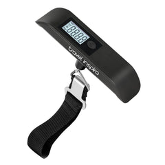 Travel Inspira Luggage Scale Digital Luggage Scales Baggage Scale with Backlit LCD Display110LB / 50KG Battery Included(Black)