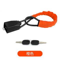 Universal Car Steering Wheel Lock with Steel Cable (Best Seller)